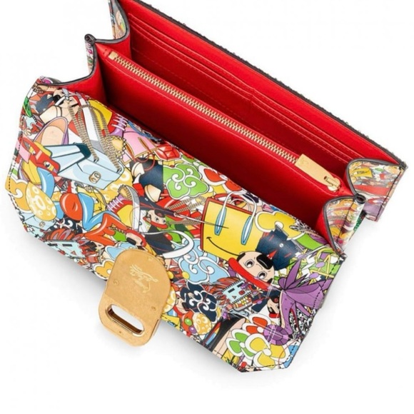 Elisa Small Paillette Super Multi/Multi/Gold - Like New - Picture 3 of 12